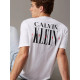 Calvin Klein Ανδρική κοντομάνικη μπλούζα Serif Font Graphic Tee